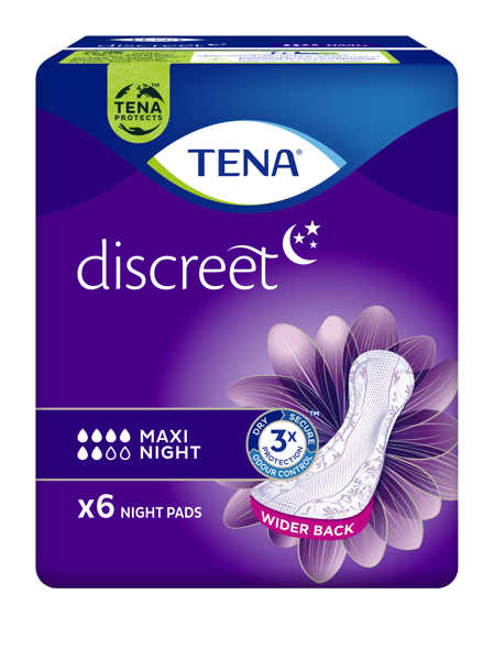 Tena Discreet Maxi Night