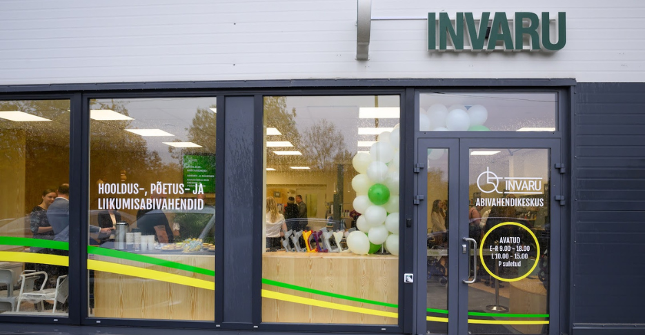 Avasime Lasnamäel uue esinduse | Invaru abivahendikeskus