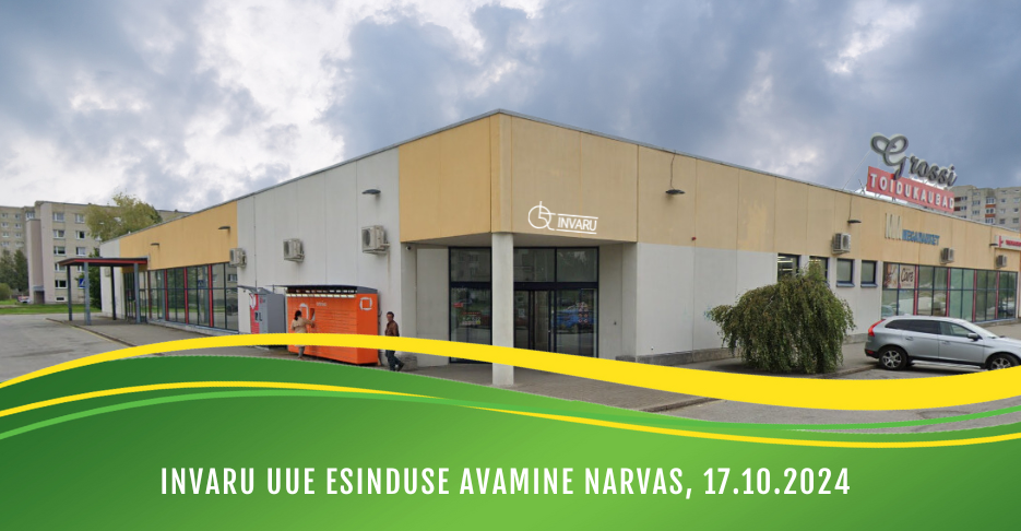 Invaru uue esinduse avamine Narvas | Invaru abivahendikeskus