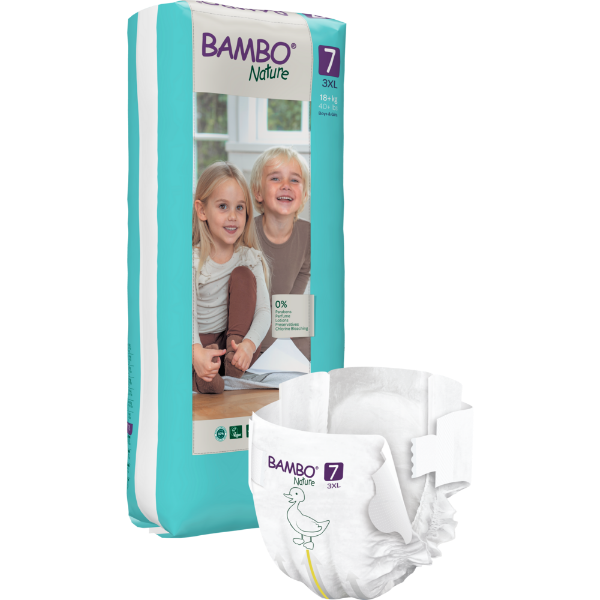 Bambo Nature mähkmed lastele, suurus 7