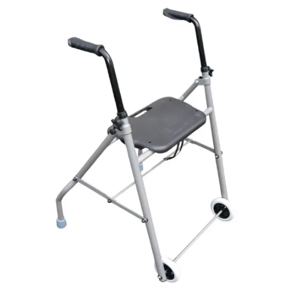 Plastikistmega 2-rattaline tugiraam Simply 